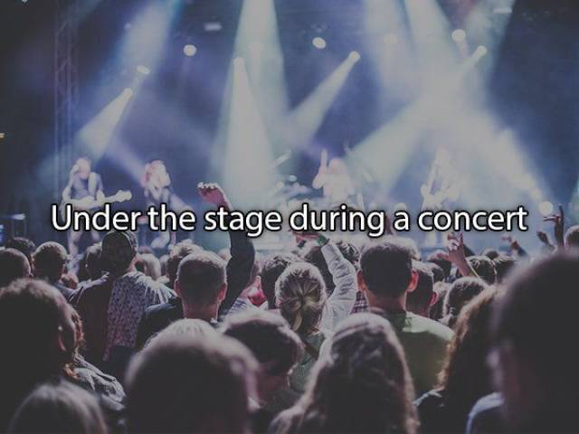 When People Want, They Will Have Sex Wherever They Are