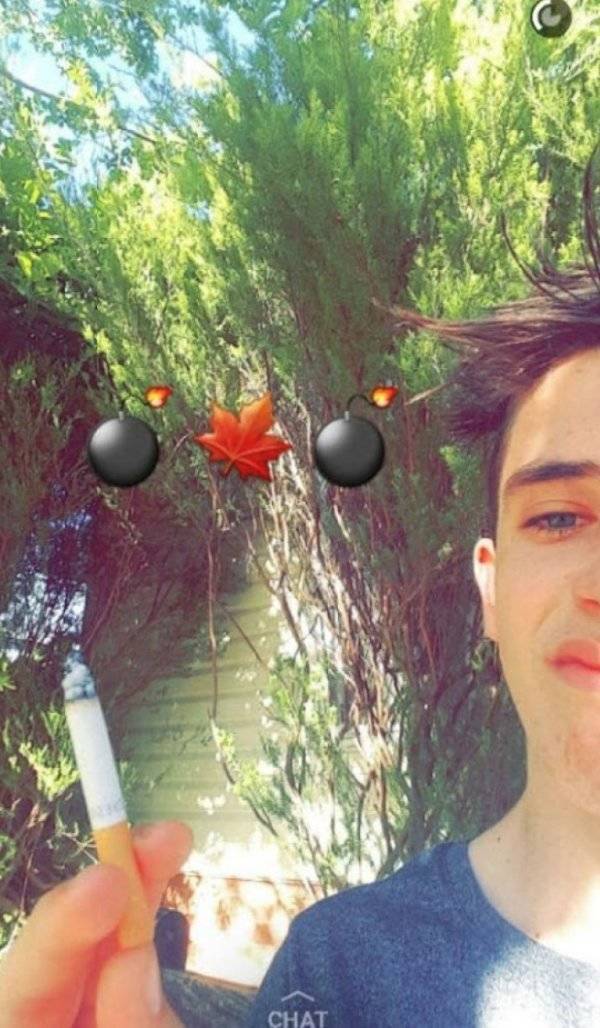 A Collection Of The Cringiest Photos From Snapchat