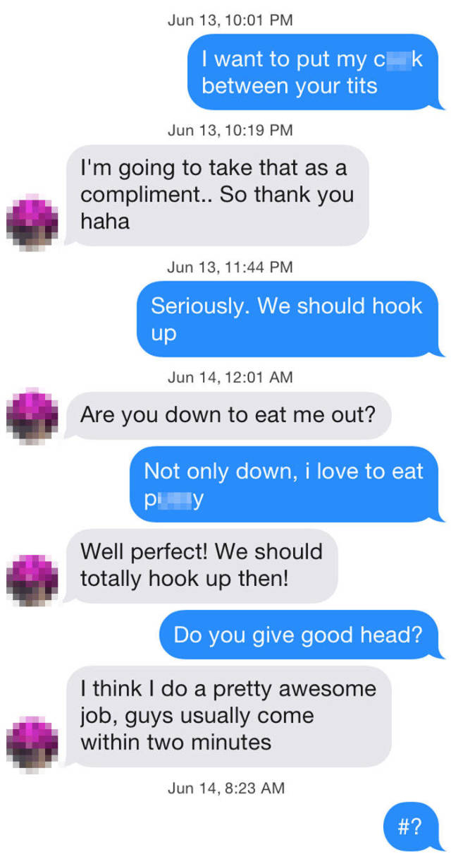A Shocking Revelation Of How Girls React To Sleazy Pick-Up Lines On Tinder When Those Are Sent By The Hot Guy