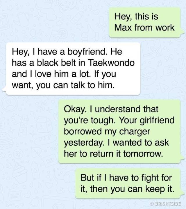 Hilarious Random Messaging Responses Ever