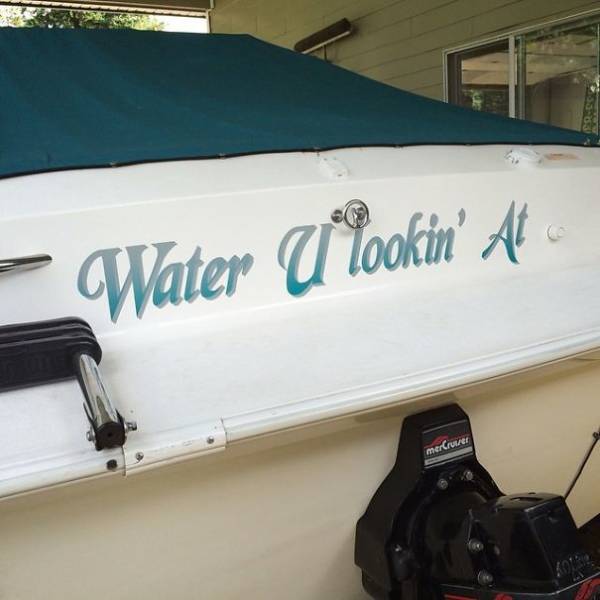 Boat Names That Could Enter A Contest For The Most Hilarious One
