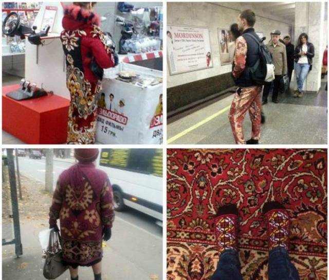 They Really Love Their Carpets In Russia