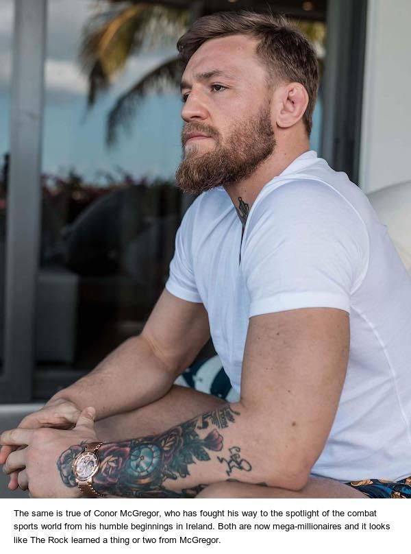 The Rock And Conor McGregor Exchange A Few Kind Words Online