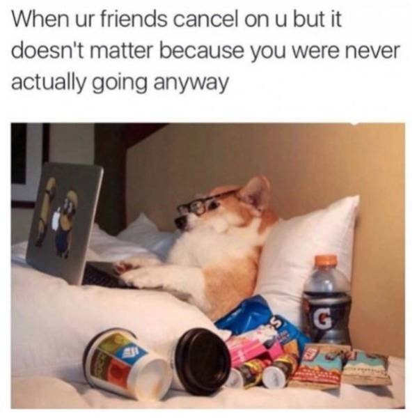 Staying In Is Always Better, We All Know It