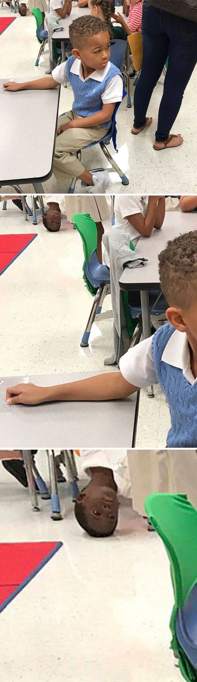 Background Always Has Something Interesting