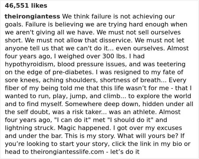 This Is How 3 Years Of Working Out And -48 Kilos Look Like