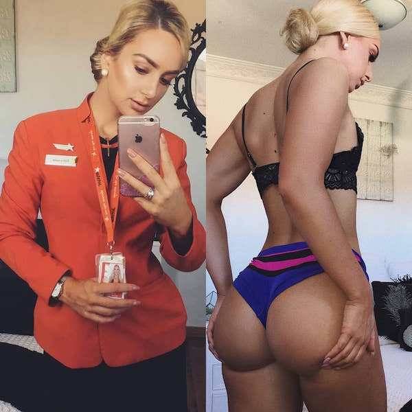 Uniform Ladies Don’t Always Wear Their Uniforms