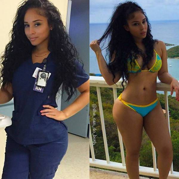 Uniform Ladies Don’t Always Wear Their Uniforms