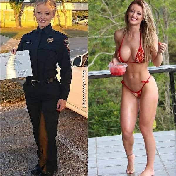 Uniform Ladies Don’t Always Wear Their Uniforms