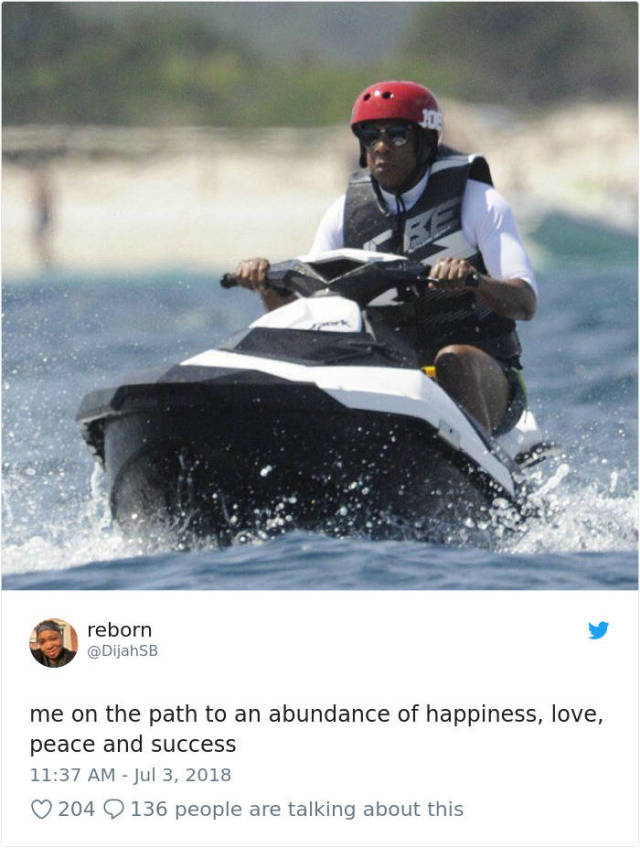 Jay-Z Looking Miserable On A Jet-Ski Is A Brand New Meme