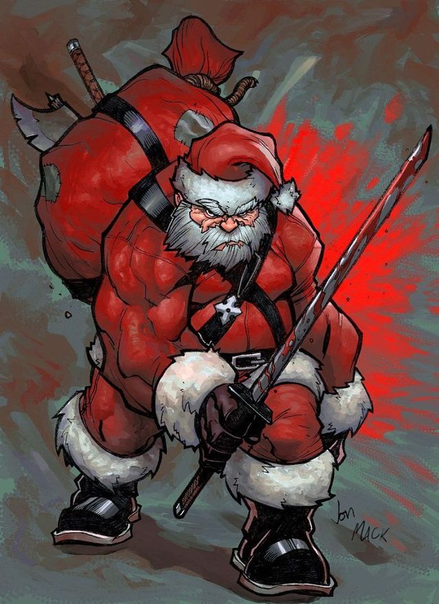 Pics with Santas (64 pics)