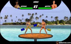 Beach Catfight