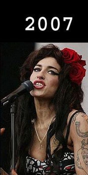 4 Degradation of Amy Winehouse 6 pics 