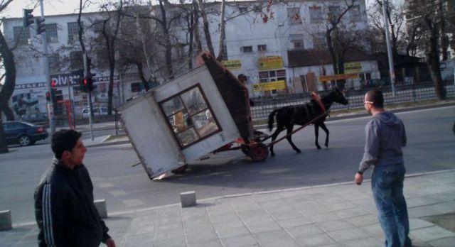How they transport things in Bulgaria (3 pics)