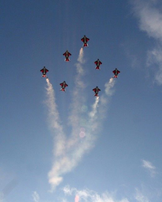 They know how to fly (6 pics + 1 video)