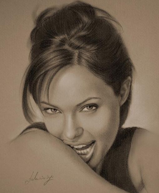 These portraits are drawn with a pencil (13 pics)