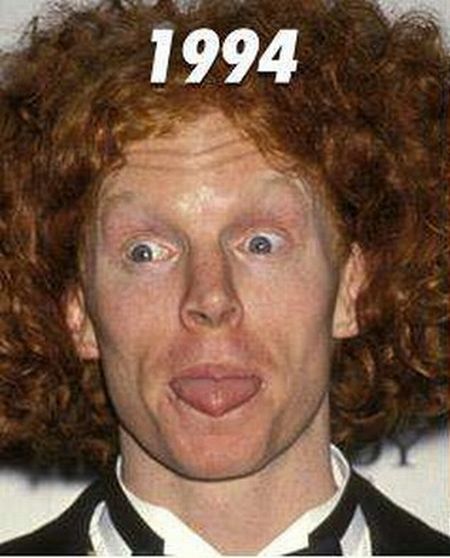 carrot top before. 1 Carrot Top, another victim
