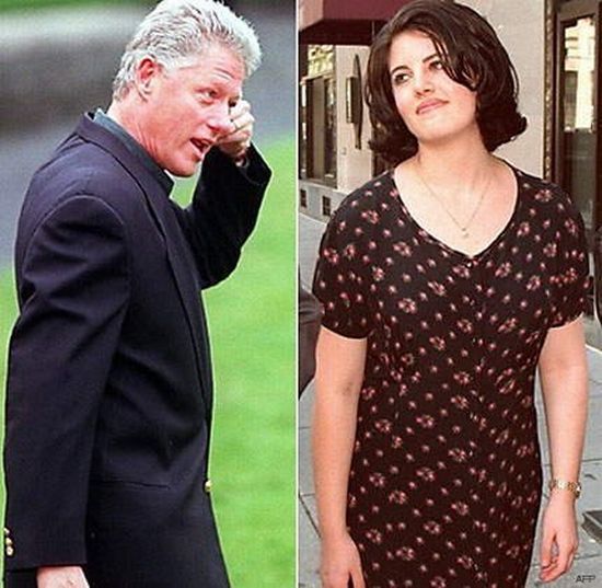 picture of bill clinton and monica. with Bill Clinton,