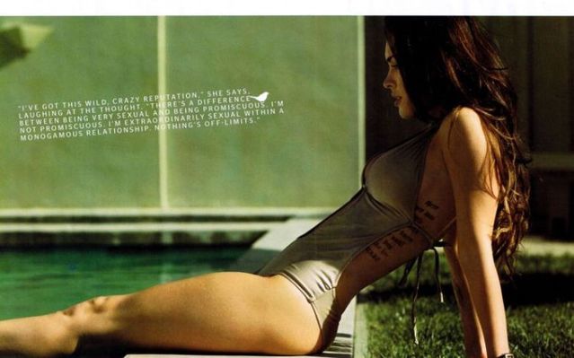 Megan Fox dans in Esquire magazine (6 pics)