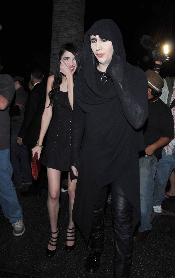 New Marilyn Manson’s girlfriend (6 pics)