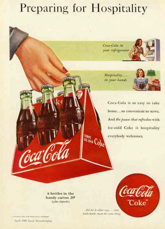 Retracing Coca Cola’s history through its ads (50 pics)
