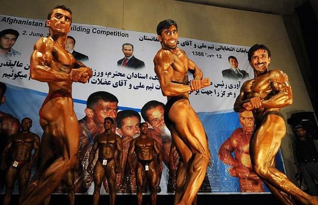 Afghan bodybuilders (14 pics) - Izismile.com