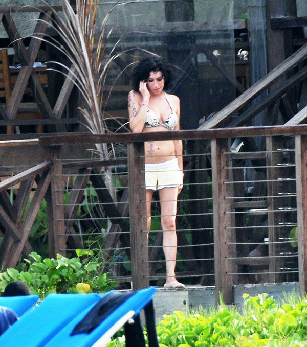 Amy Winehouse and her bikini of the day (12 pics)