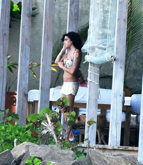 Amy Winehouse and her bikini of the day (12 pics)