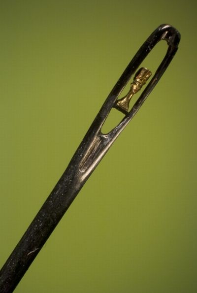 Sculptures in the eye of a needle (28 pics)