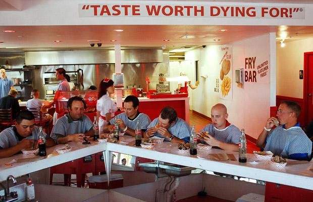 Heart attack grill menu prices