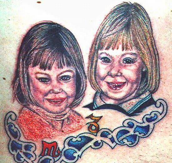 Series of the most WTF tattoos ;)  (60 photos)