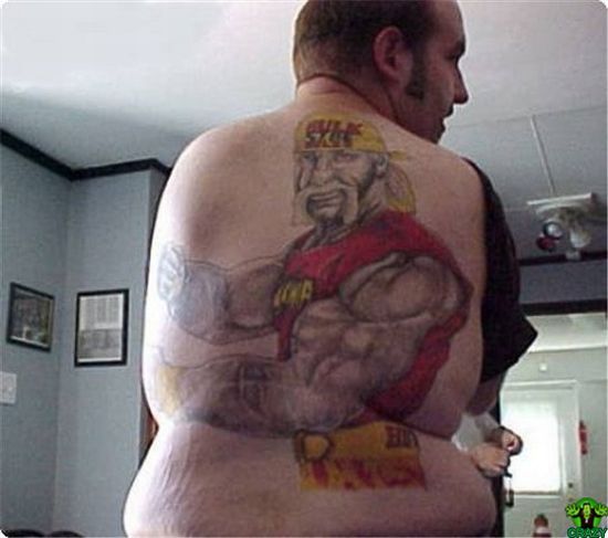Series of the most WTF tattoos ;)  (60 photos)