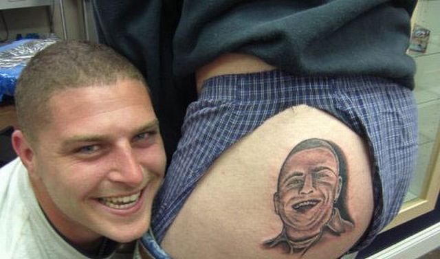 Series of the most WTF tattoos ;)  (60 photos)