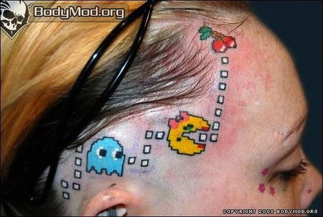 Series of the most WTF tattoos ;)  (60 photos)