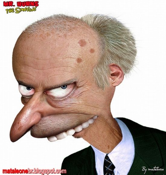 What would cartoon characters look like in real life?  (21 pics)