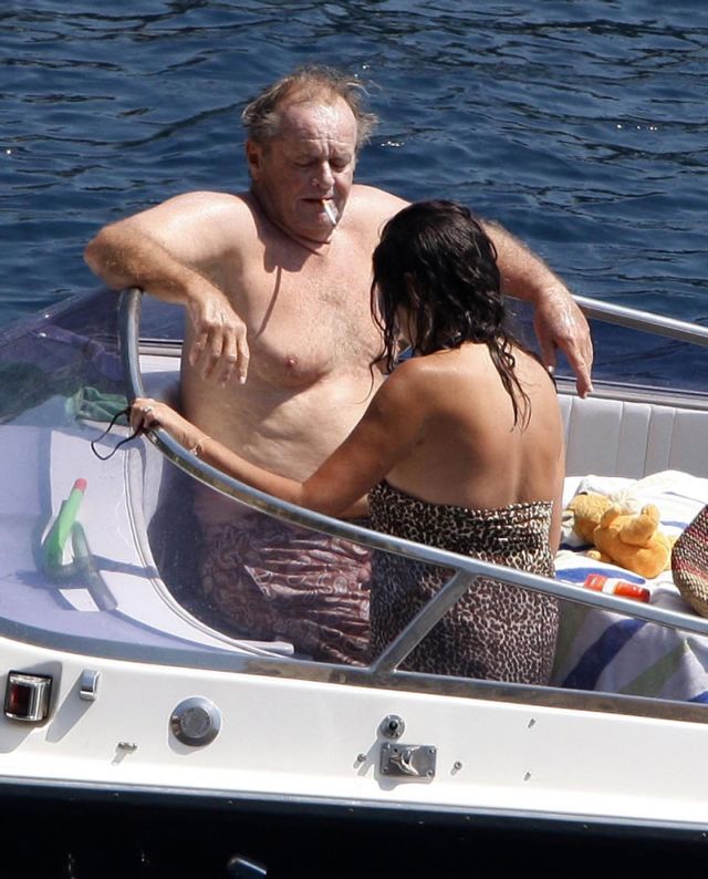 Jack Nicholson having fun out in the sea (12 pics)