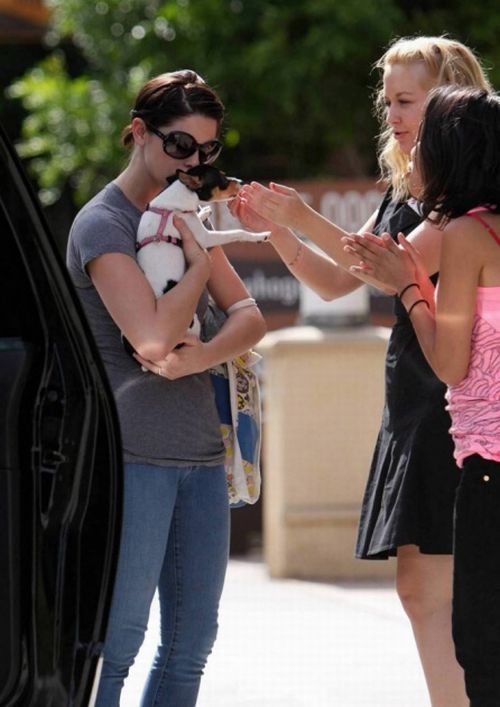 Ashley Greene meets with her friends (17 pics)
