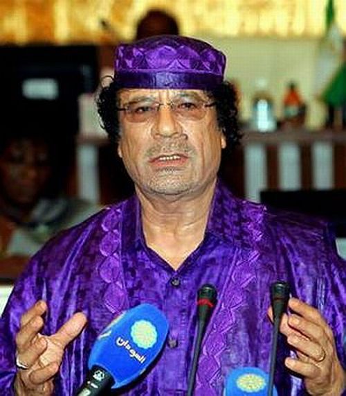 donald trump gaddafi tent. shame-moammar-gaddafi-into