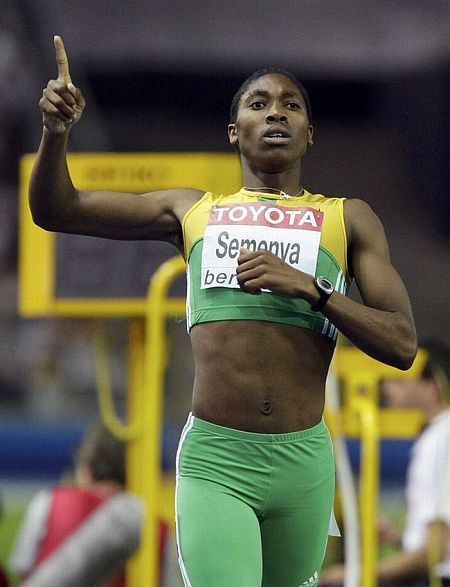 Athlete Caster Semenya  - man or woman? (20 pics)