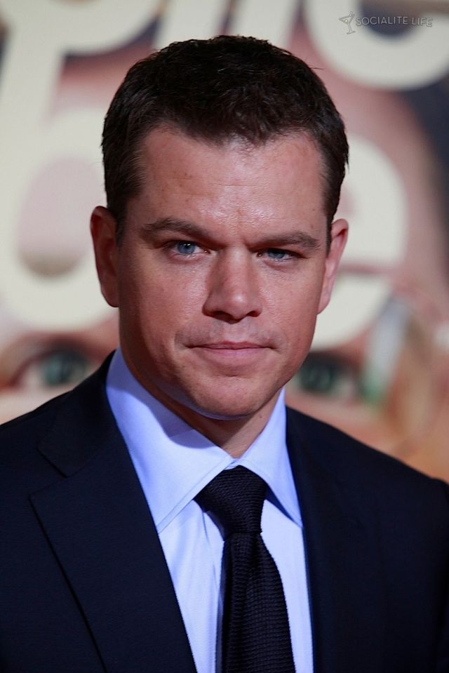 Matt Damon and Luciana Barroso (12 pics)