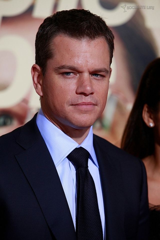 Matt Damon and Luciana Barroso (12 pics)