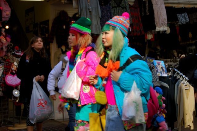 Japanese fashion street Harajuku (41 pics)