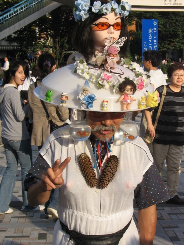 Japanese fashion street Harajuku (41 pics)