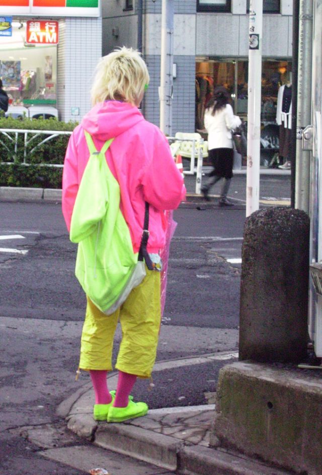 Japanese fashion street Harajuku (41 pics)