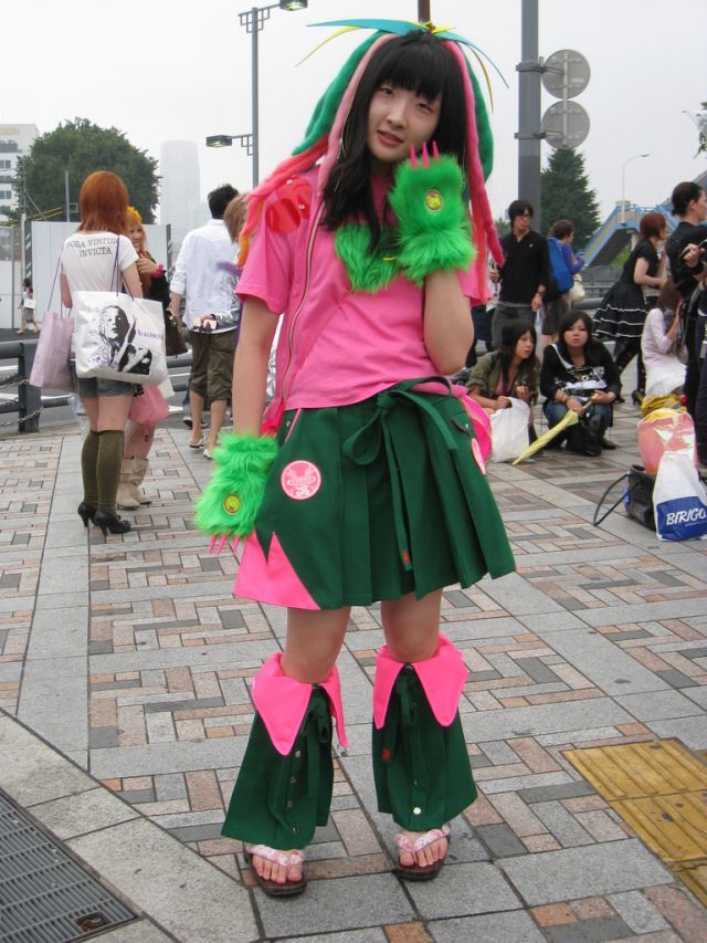 Japanese fashion street Harajuku (41 pics)