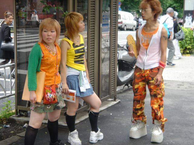 Japanese fashion street Harajuku (41 pics)