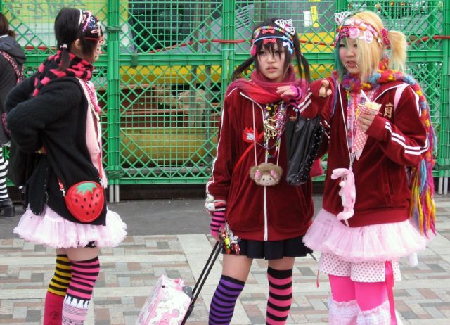 Japanese fashion street Harajuku (41 pics)