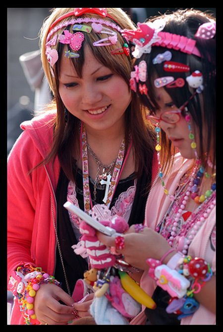 Japanese fashion street Harajuku (41 pics)