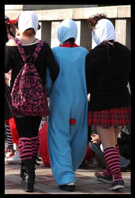 Japanese fashion street Harajuku (41 pics)
