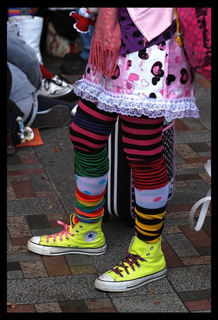 Japanese fashion street Harajuku (41 pics)